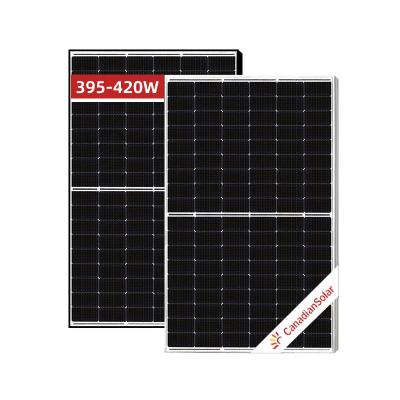 China Canadian Mono Solar 182mm Half Cells Photovoltaic Panel 395W 400W 405W 410W in 1 Tier Brand Regular Solar System 182mmx182mm for sale