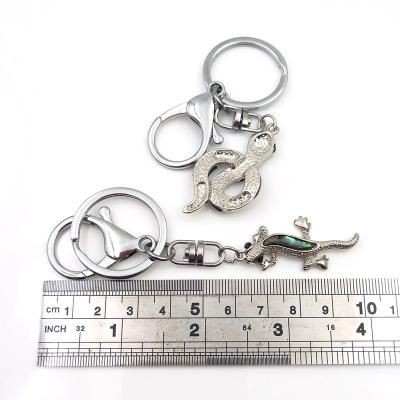 China Metal Inspire Jewelry Key Chain Ring Lobster Clasp Key Hook Ring For Jewelry Making Findings Supplies Animal Wholesale Custom for sale