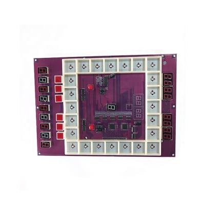 China Vertical Slot Machine Mario Purple Game Board New Plastic Good Quality Design No Music Slot Game Machine for sale