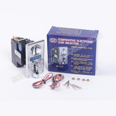 China Comparable Claw Machine Parts 12V SR CPU Selector Coin Acceptor SR-1213 for sale