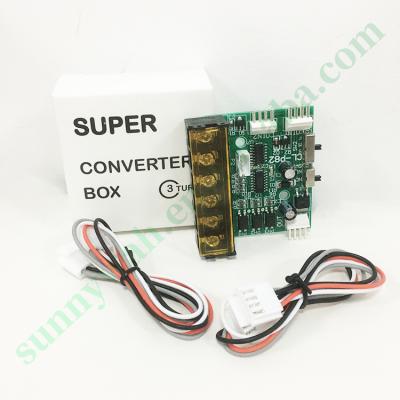 China Connect two coin selectors converter boards for coin selector for sale