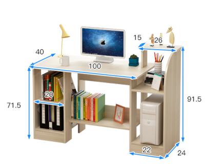 China Custom Modern And Simple Home Office Learning Simple Desktop Computer Study Desk for sale