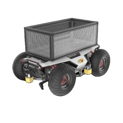 China Building Material Shops Standalone Edition Legal Scout UGV Robot Chassis With Remote Control For Delivery for sale