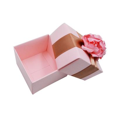 China Recyclable Custom Printing Paper Packaging Chocolate Small Box For Wedding Favor Candy for sale