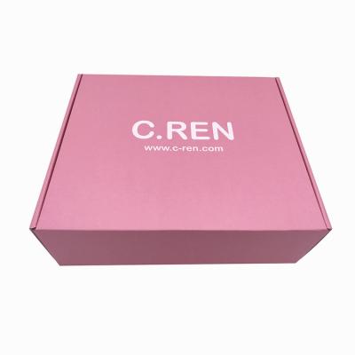 China Fashionable materials personality matte materials lamination recycled shampoo or body lotions packaging ad shipping gift box for sale