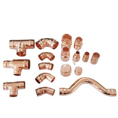 China Copper Welding Ring Copper Fittings/tee/elbow /coupling for sale