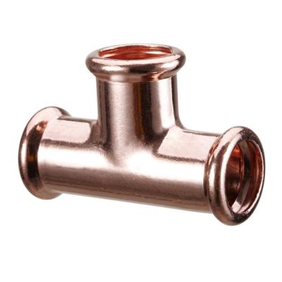 China TEE COPPER PRESS FITTINGS M COPPER EQUAL TYPE for sale