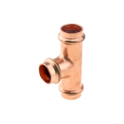 China Copper EQUAL TEE C*C*C COPPER PRESS FITTINGS V TYPE for sale