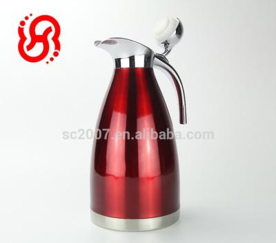 China 1.5L Portable Sustainable Stainless Steel Pour Over Kettle Cooling Water Color Kettle Coffee Hot Pot for sale