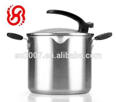 China 2017 Sustainable Stock Shunchi 555 Stainless Steel Pot for sale