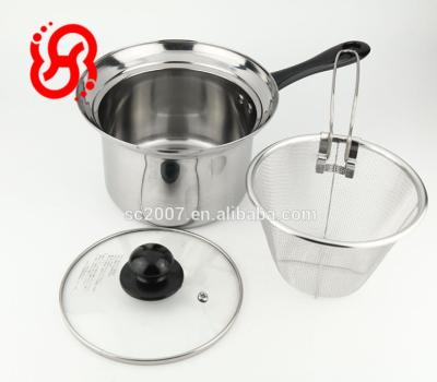 China Sustainable New Shunchi Stainless Steel Amc Cookware Sets Cookware Price for sale