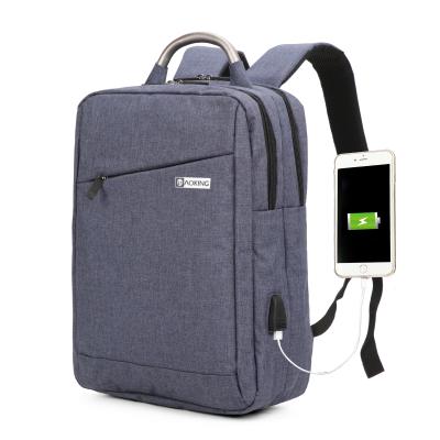 China With USB New Arrivals Lightweight Laptop Backpacks With Port Usb Office Business Bags for sale