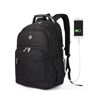 China With USB Fashion College Laptop Backpack Bags With Usb Charger Laptop Backpack for sale