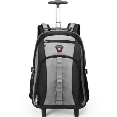 China Waterproof Multi Function Two Styles Trolley Backpack Bag Travel , Business Trolley Backpack With Trolley for sale