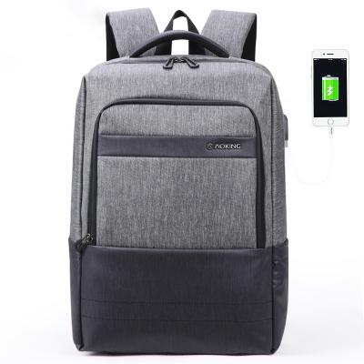 China With USB Aoking Wholesale Fashion Waterproof Laptop Bags Computer Bag With Usb Left Desk Outdoor for sale