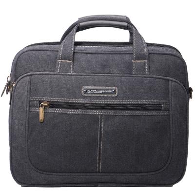 China Eco-friendly Luxury Canvas Men's Briefcase Wholesale Comfortable/Waterproof Laptop Bag PC Case For Women for sale