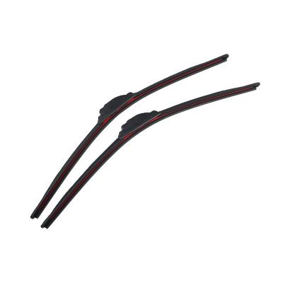 China Windshield wiper natural rubber refill New Products Universal Car Windshield Wipers Factory hot sale Universal Car Windshield Wipers for sale