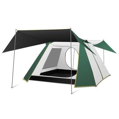 China Camouflage/field game tent thickening outdoor camping rainproof automatic tent for sale