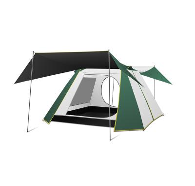 China Outdoor Camouflage/Field Game Competitive Price Tent Thickening Outdoor Camping Rainproof Automatic Tent for sale