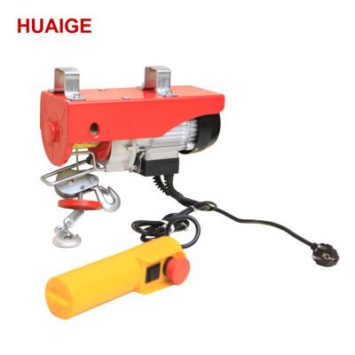 China High Quality HUAIGE Hotels DC 220V 6000 lbs Operate Small Electric Winch for sale