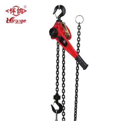 China Chain Block Lever Hoist 3 Ton G80 Ratchet Lever Manual Chain Hoist With Hook 1.5M Lift Chain Come Along for sale