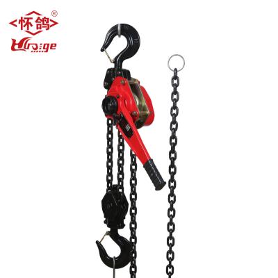 China Chain Block Manual Lever Hoist G80 Ton G80 Chain Ratchet Lifting Chain Block With Hook 1.5M Lift Chain Come Along for sale