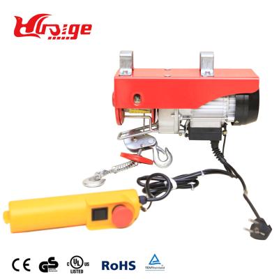 China Hotels MAIN PRODUCTS PA Electric Winch 1000kg CE HGS-B for sale