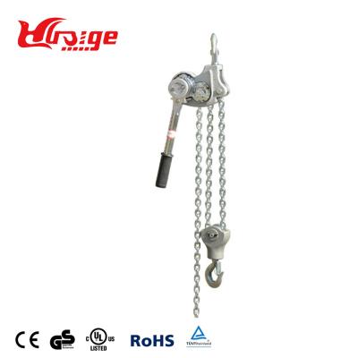 China Hotels MAIN PRODUCTS Aluminum Lever Hoist HSAL for sale