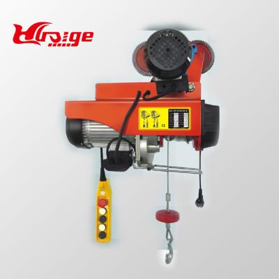 China Portable Construction Hoist PA Electric Wire Rope Hoist / Rope Winch Hoisting for sale