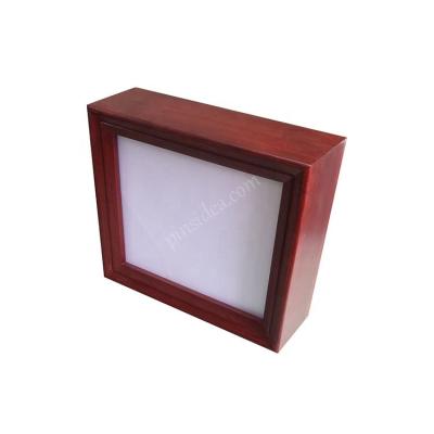 China Custom Viable Wood Rectangle Wooden Pet Caskets Design Frame Photo Frame Pet Cremation Urns Pet Cremation Urns for sale