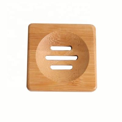 China Sustainably low price wholesale various styles of hotel bamboo and wood soap tray box customized support for sale