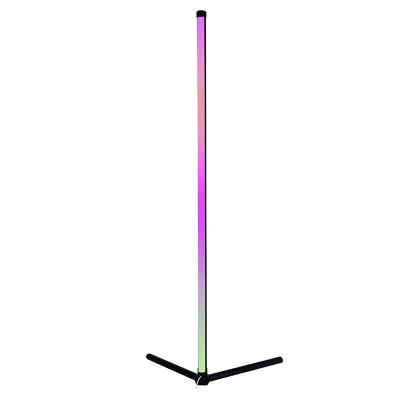 China Multi-colors LED Dimmable RGB Remote Control BT /colorful/Smart Home Remote Control Lights Floor Design Lamp Indoor Light Led Strip for sale