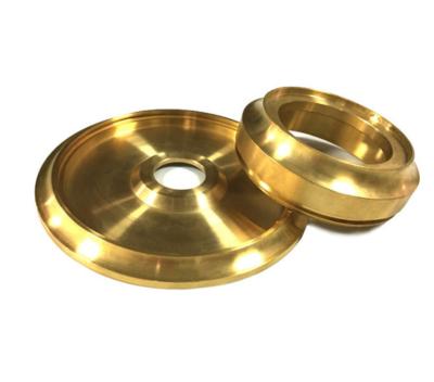 China Mirror Finished Brass Bronze Copper Custom CNC Metal Parts ISO9001 Approved for sale