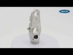 custom folding buckle aluminum cnc parts for folding bike bicycle scooters