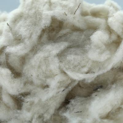 China Blanket Manufacturing Export Results Advanced 70S-100s Ragged Waste Australian Wool Noils for sale