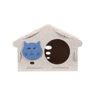 China New Fashion Breathable Mobile Felt Pet Cave Bed House Nest For Dog And Cat for sale