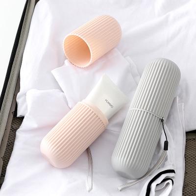 China New sustainable plastic travel toothbrush case for holding toothbrush for sale