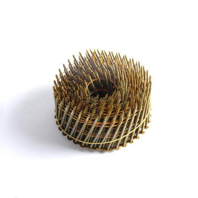 China Flat Sc 1/4 Pallet Coil Nail Iron Wire Bulk Coil Nail High Level 1 for sale