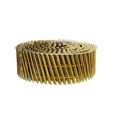 China Flat SC High Quality Factory Assembled Coil Nails For Pneumatic Paddle Nail Gun Use for sale