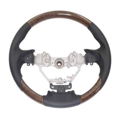 China Wooden Accessories Franco Camion LX570 GX460 es RX350 Alphard 2012-2021 Business Replacement Steering Wheel Car Steering Wheel for sale