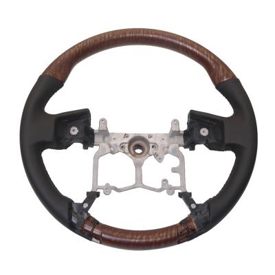 China Business OE Style Wooden Steering Wheel For Prado FJ150 Car Accessories 2010-2017 for sale