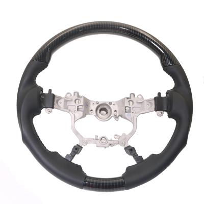 China Business Aluminum Alloy Steering Wheel Carbon Fiber Accessories For Land Cruiser Prado FJ150 FJ200 for sale