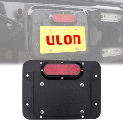 China JEEP Wrangler Front License Plate Frame Holder License Plate Retainer Bracket Screw For Jeep Wrangler TJ JK JL for sale