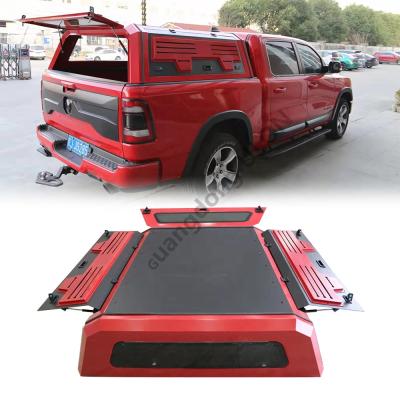 China Tailbox Aluminum Waterproof Truck Bed Cover For F-150 Raptor RAM Tundra, 5.5FT Pickup Bed Cover for sale