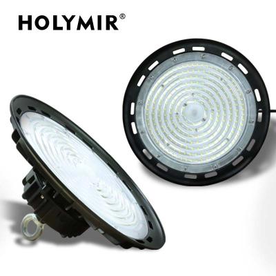 China HOLYMIR 200w warehouse / UFO badminton court led warehouse industrial gymnasium high bay led shop light for sale