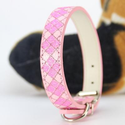 China Wholesale Quick Release Large Pet Accessories High Quality Genuine Leather Dog Collar for sale