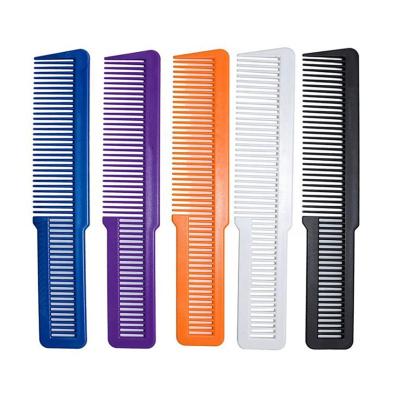 China Hot Selling Salon Amazon Private Label Carbon Hair Comb Salon Barber Cutting Comb Detangler Hair Comb for sale