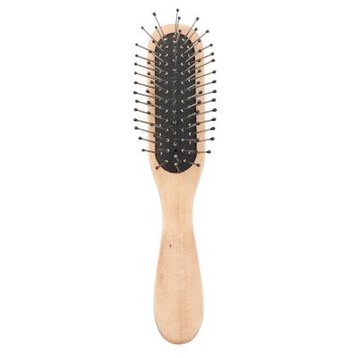 China Factory Direct Selling Anti Needle Static Steel Comb Cheap Direct Tooth Comb Wooden Cushion Hair Brush Wig Hair Brush for sale