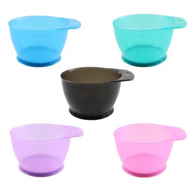 China Hair Beauty Care Customized DIY Salon Colored Plastic Hair Coloring Mixing Tinting Color Bowl Hair Dye Bowl For Hairdresser for sale