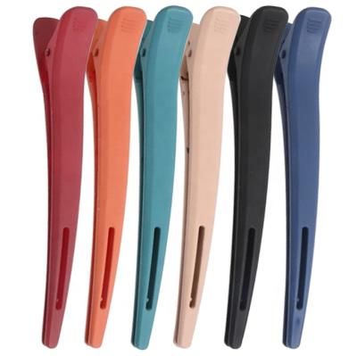 China Matte Professional Salon Barber Hair Plastic Beauty Hair Care Pins Fashion Hot Selling Korean Hair Clips For Women for sale